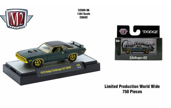 M2マシーン 1970 Dodge Challenger R/T HEMI M2 MACHINES CHASE 1970 DODGE CHALLENGER RT HEMI AUTO